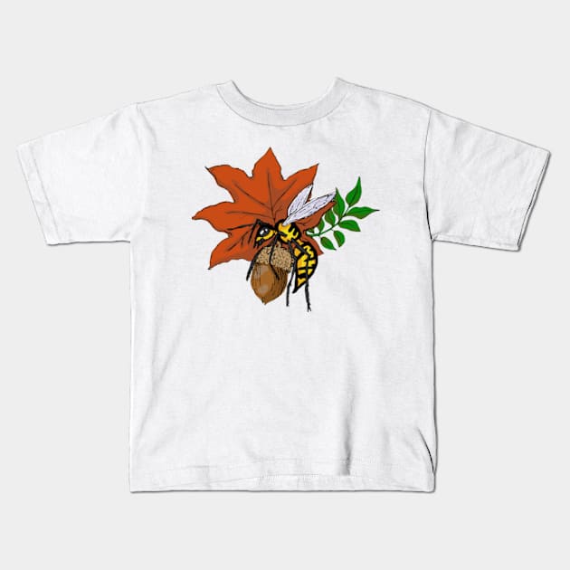 Autumn Kids T-Shirt by lexcutler97